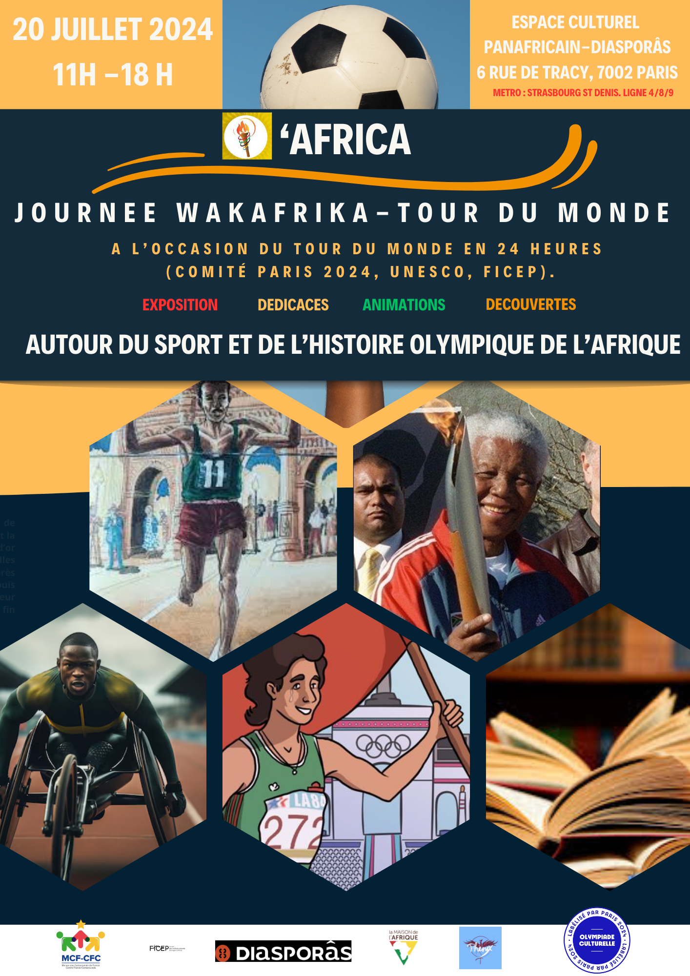 12h15 à 14h00 - Maison des Camerounais de France 
