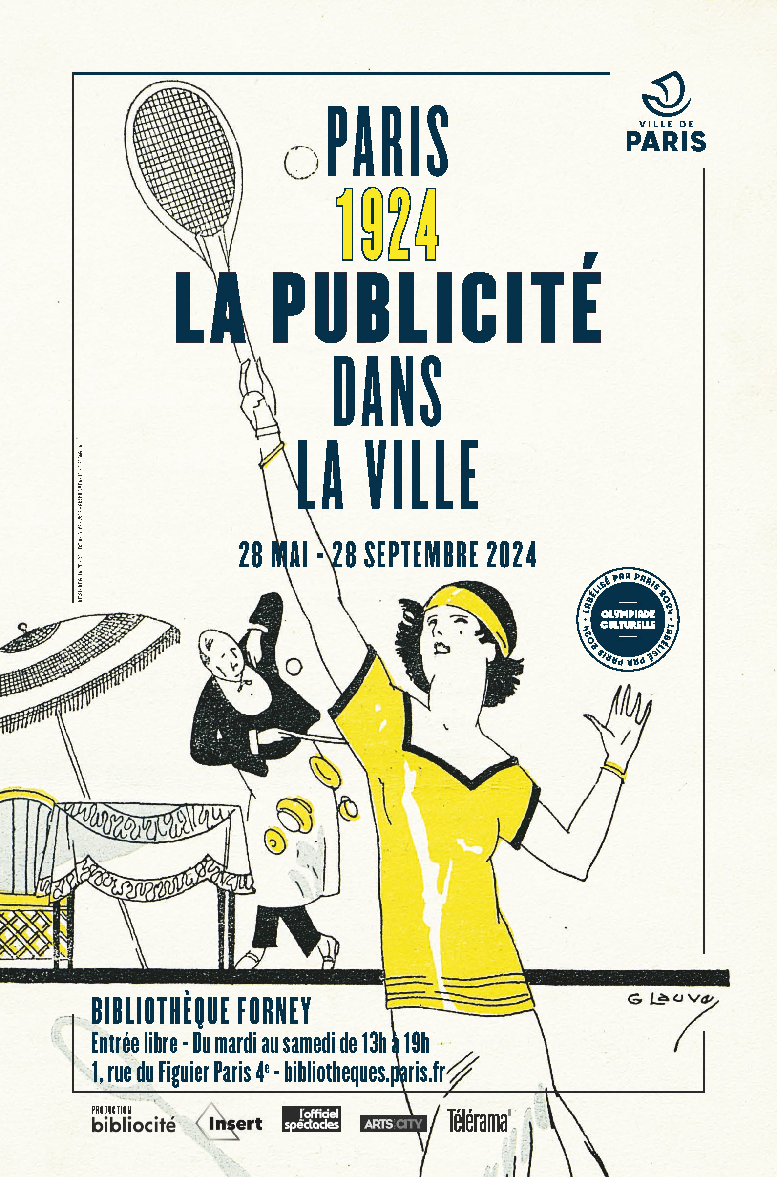 EXPOSITION "Paris 1924, La Publicité dans la Ville"