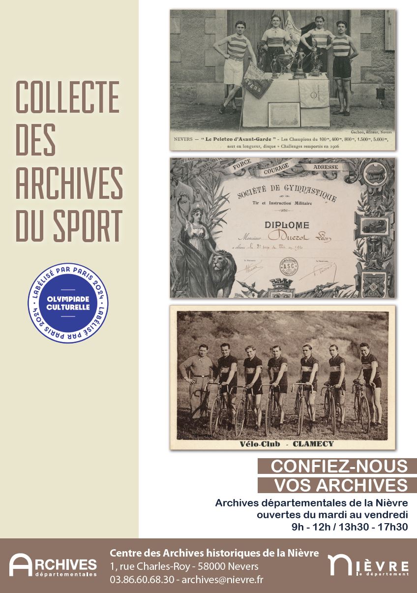 Collecte des archives du sport