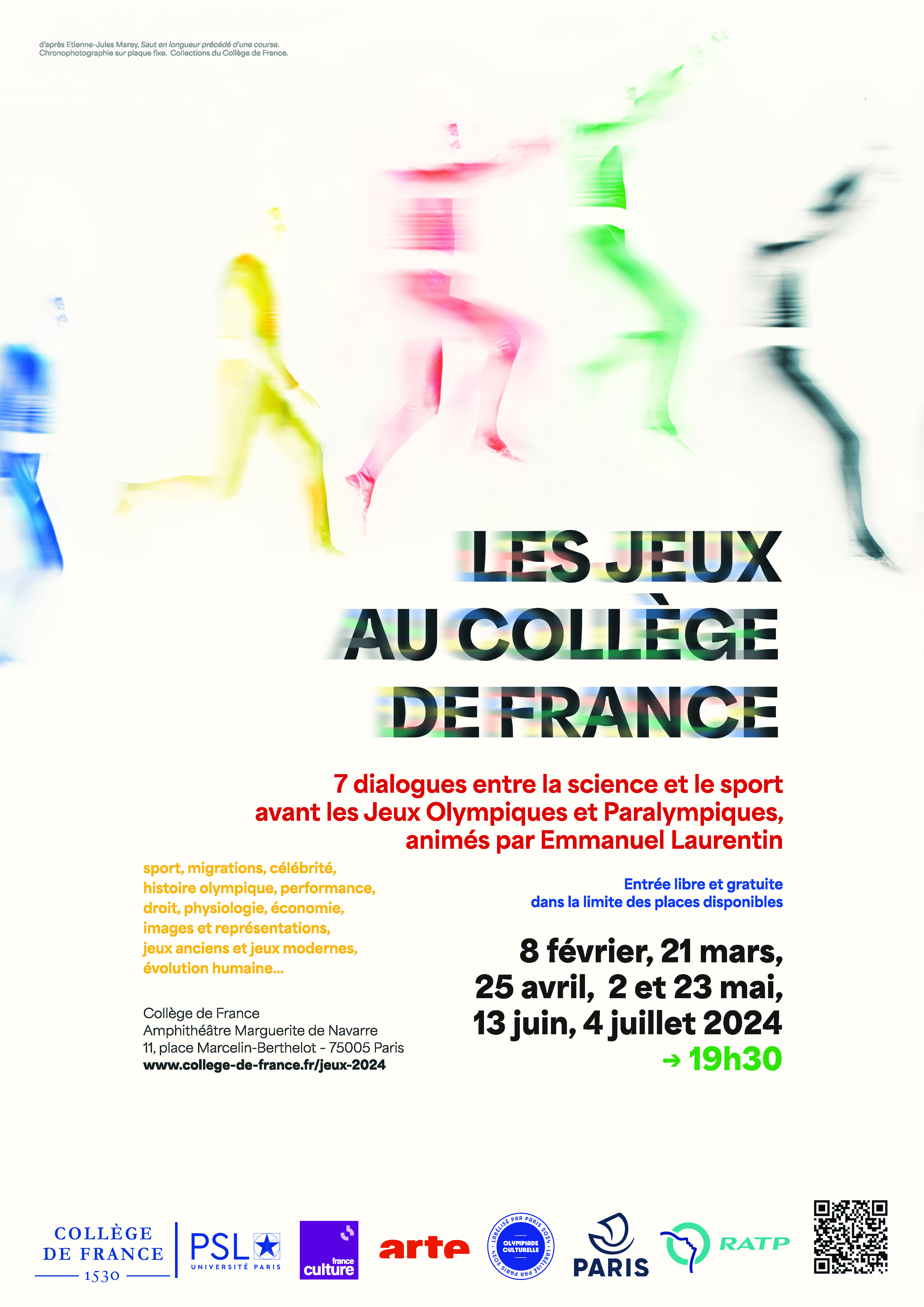 Image de l'événement Les Jeux au Collège de France